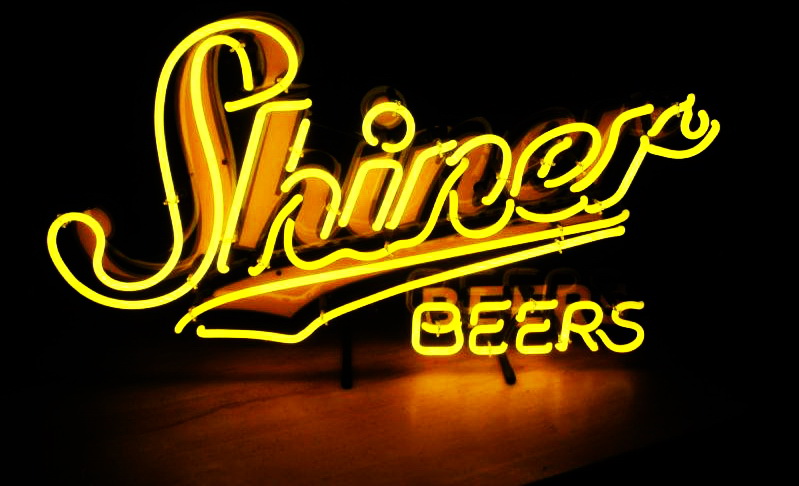 Shiner Beers Neon Sign